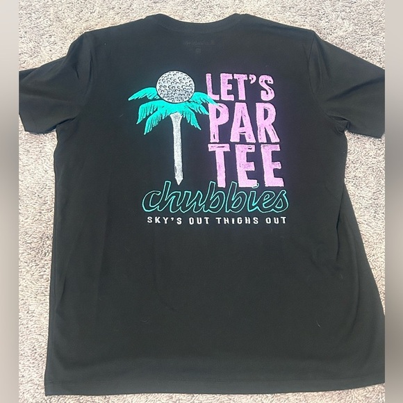 Chubbies Let’s Par Tee Men’s Tee Shirt size M - Picture 4 of 4